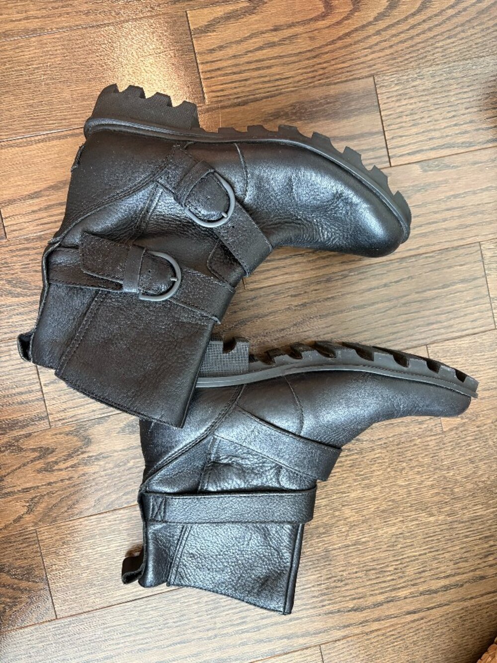 Sorel Strappy Leather Boots